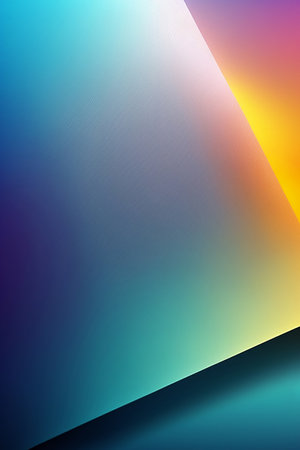 Rainbow colors abstract bright gradient background, Generative AIの素材