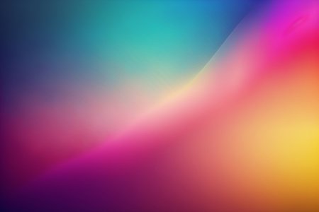Colorful beautiful gradient abstract background, Generative AIの素材