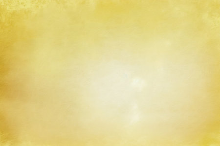 Bright yellow abstract watercolor background, Generative AIの素材
