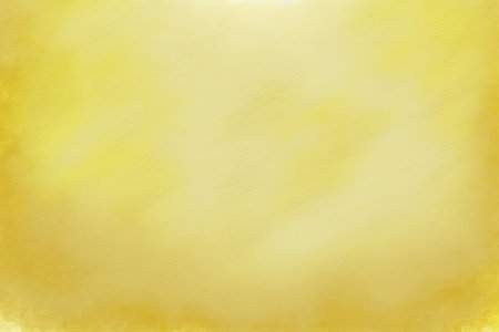 Bright yellow abstract watercolor textured background, Generative AIの素材