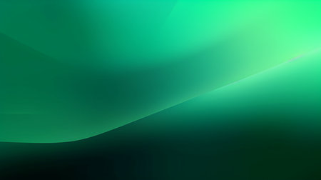 Light and dark green gradient background, Generative AIの素材