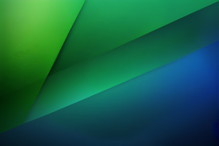 Different shades of green gradient layered background, Generative AIの素材