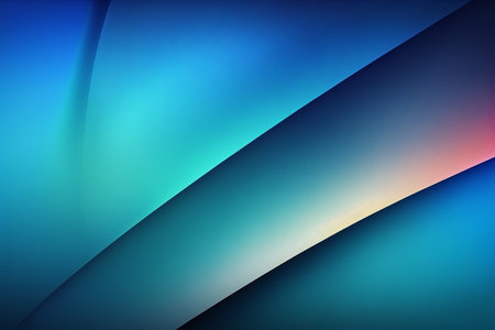 Different shades of blue gradient layered background, Generative AIの素材