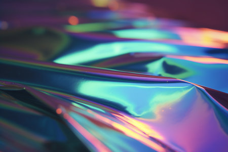 Abstract holographic textured gradient background, Generative AIの素材
