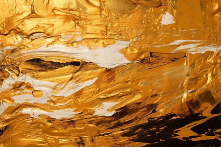 Golden paint background, Generative AIの素材