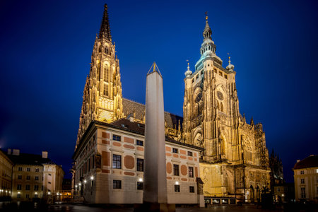 st. vitus cathedral の写真素材