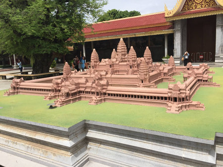 Model of Angkor Watのeditorial素材