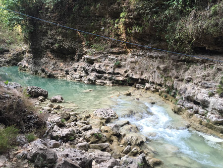 River at Indonesiaの写真素材