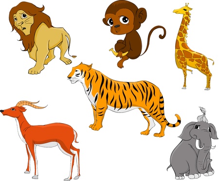 Animalsのイラスト素材