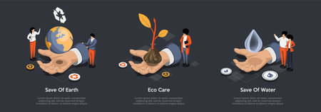 Save Of Earth And Water, Zero Waste, Eco Care, Solving Air Pollution Problems, Reuse, Eco-Friendly,...