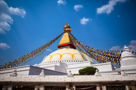 Kathmandu stupaの写真素材