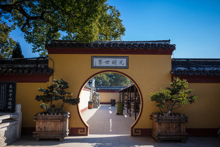 A corner of the templeのeditorial素材