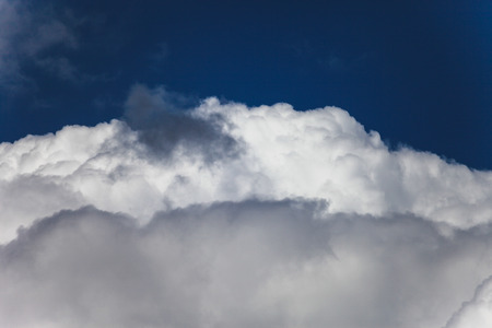 Blue sky and white clouds