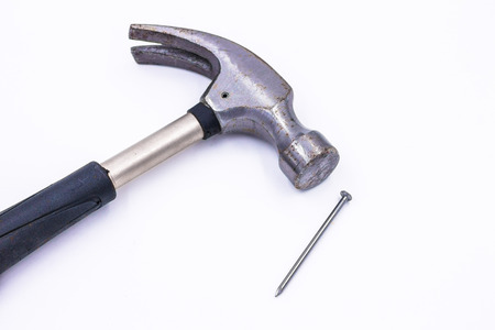 Hammer and nailsの写真素材