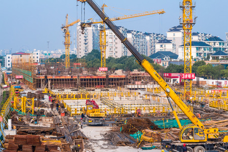 The building site
