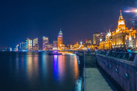 Shanghai cityscapeの写真素材