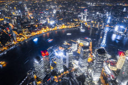 Shanghai Lujiazuiのeditorial素材