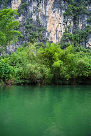 Beautiful landscape in the mountainの写真素材