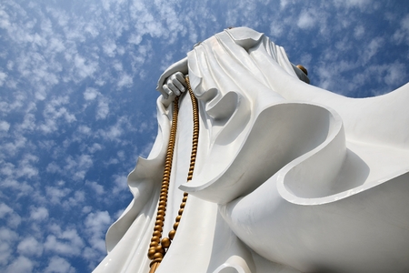 The Guanyin statue in  Sanya in Chinaの写真素材