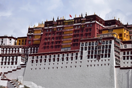 The Potala Palace in Lhasa, Tibet Autonomous Region, China.
