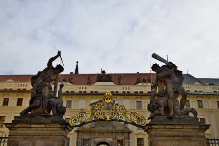 Prague Castle is a castle complex in Prague, Czech Republic, built in the 9th century. It is the official office of the President of the Czech Republic.のeditorial素材