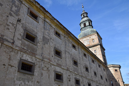 The Plasy Monastery is the large complex of monastery, castle and historical monuments built in 1144 by the Vladislav II as the rulerâs first foundation among Cistercian monasteries.のeditorial素材