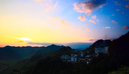 mountain village
