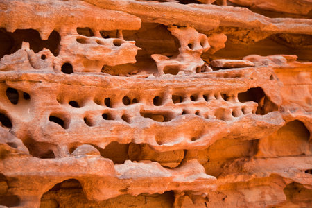 Egypt texture colored canyon in Sunny weather