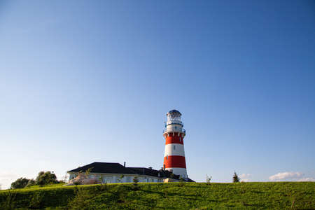 lighthouse on the coast of the country