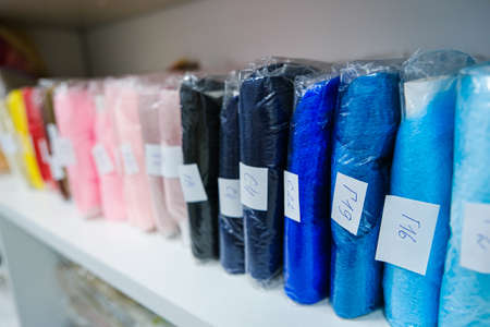 hair extension in a hairdressers. High qualityの写真素材