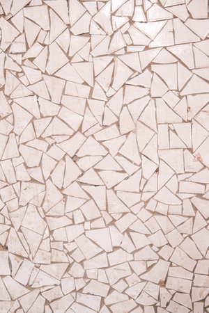 a White tile like background.の写真素材