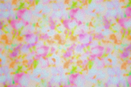 Mosaic abstract drawing. Textured colorful background. Multi-colored pattern.の写真素材