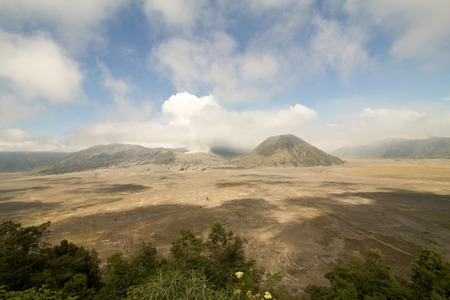 caldera of tengger national park, Java islandの写真素材