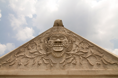 detail of taman sari water castle, the royal garden of sultanate of Yogyakartaのeditorial素材