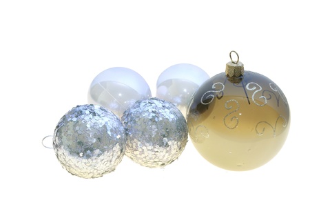 Christmas decor ballの写真素材