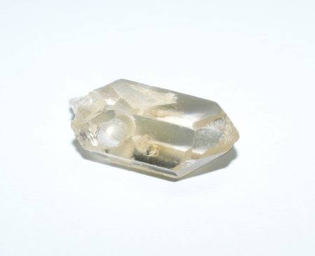 Quartz drilled pendant