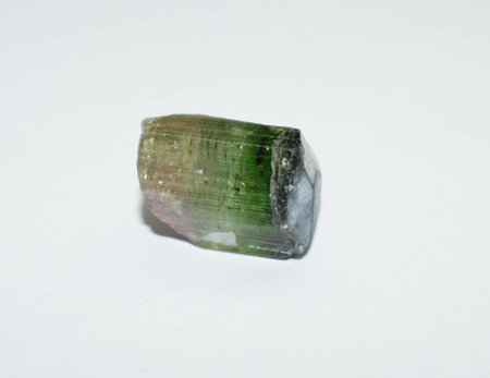 Bicolor tourmalineの写真素材