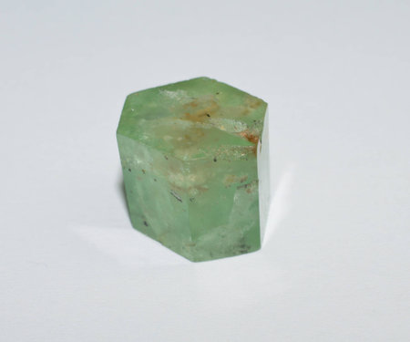 Aquamarine polished gemstoneの写真素材