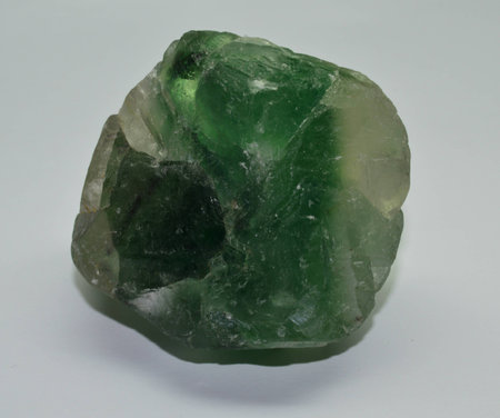 Fluorite raw gemstone crystal
