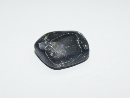 Iolite tumbledの写真素材