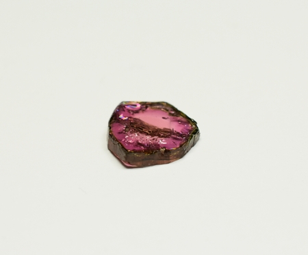 Tourmaline polished gemstone slabの写真素材