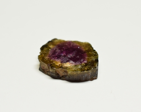 Tourmaline polished gemstone slabの写真素材