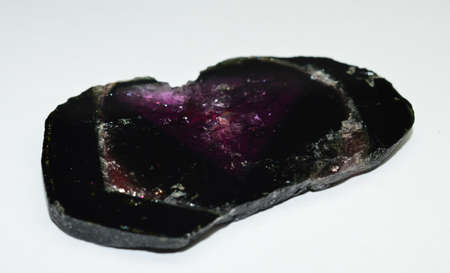 Tourmaline precious stone polishedの写真素材