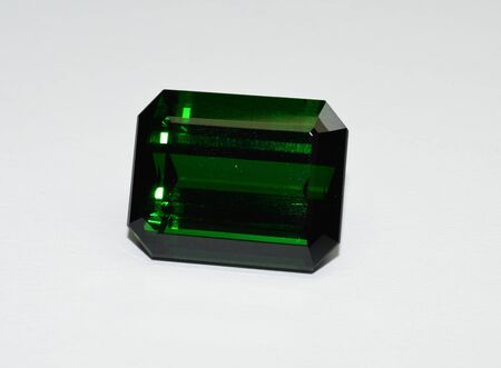 Tourmaline gemstone facetedの写真素材