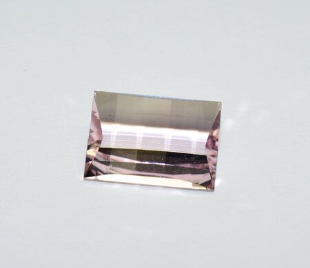 Pink tourmaline facetedの写真素材
