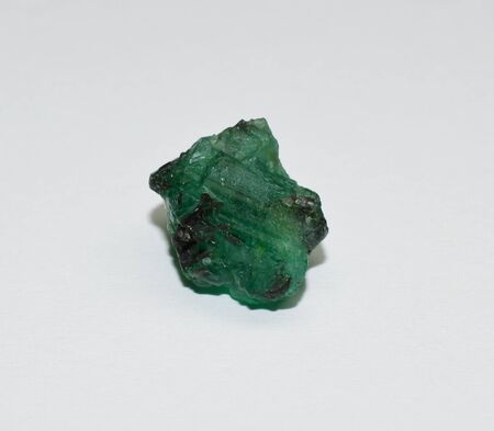 Emerald gemstone crystal rawの写真素材