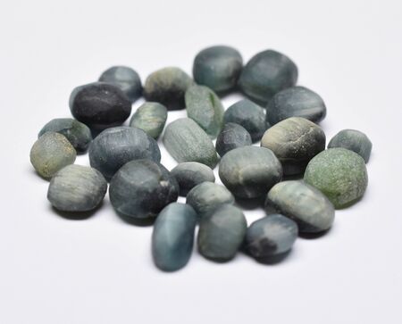 Tourmaline cat eye cabochonの写真素材