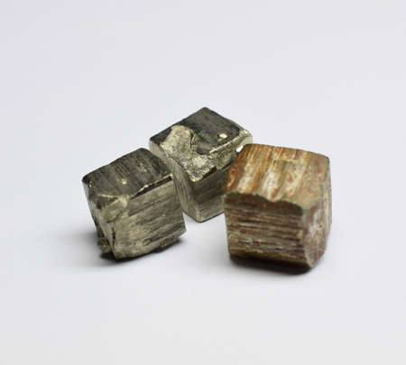 pyrite gemstones crystals raw