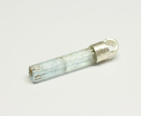 Tourmaline gemstone pendantの写真素材