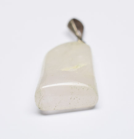 Morganite Beryl Gemstone Pendantの写真素材